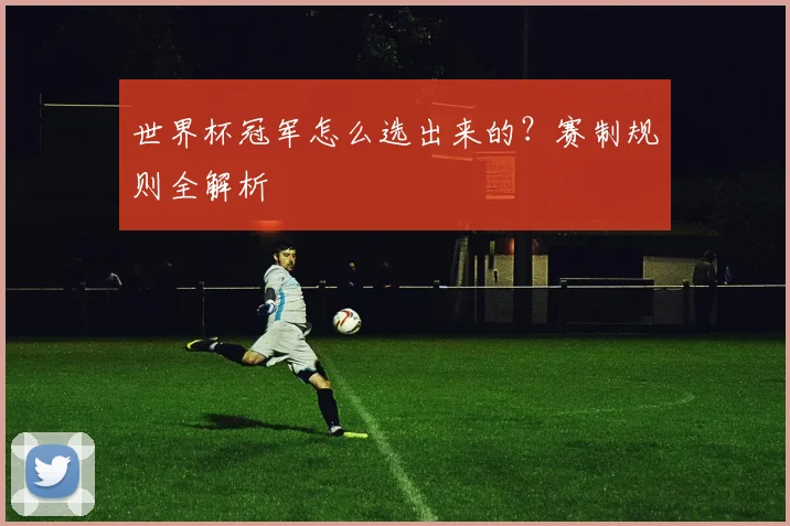世界杯冠军怎么选出来的?赛制规则全解析